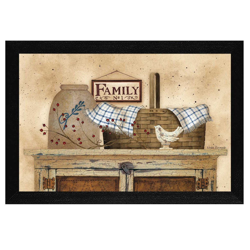 Family Still Life 1 Black Framed Print Wall Art HomeRoots