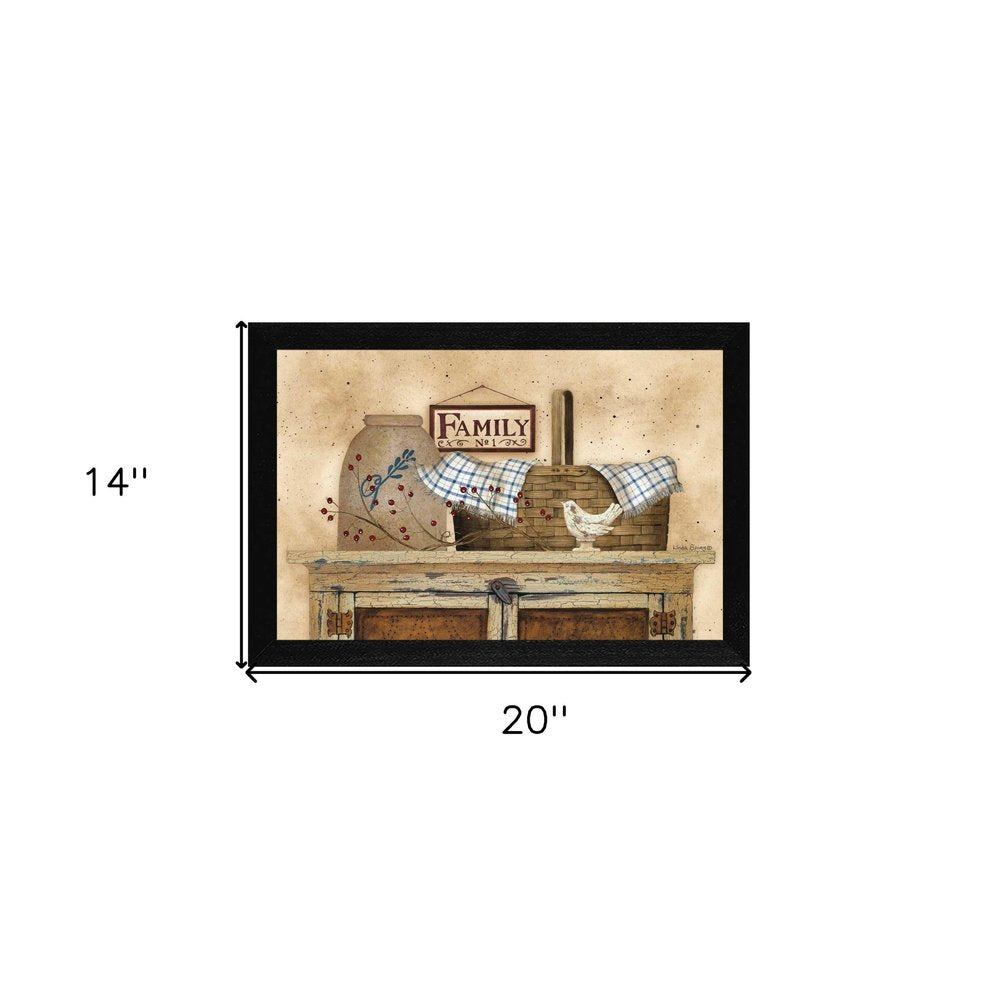 Family Still Life 1 Black Framed Print Wall Art HomeRoots
