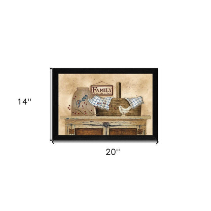 Family Still Life 1 Black Framed Print Wall Art HomeRoots