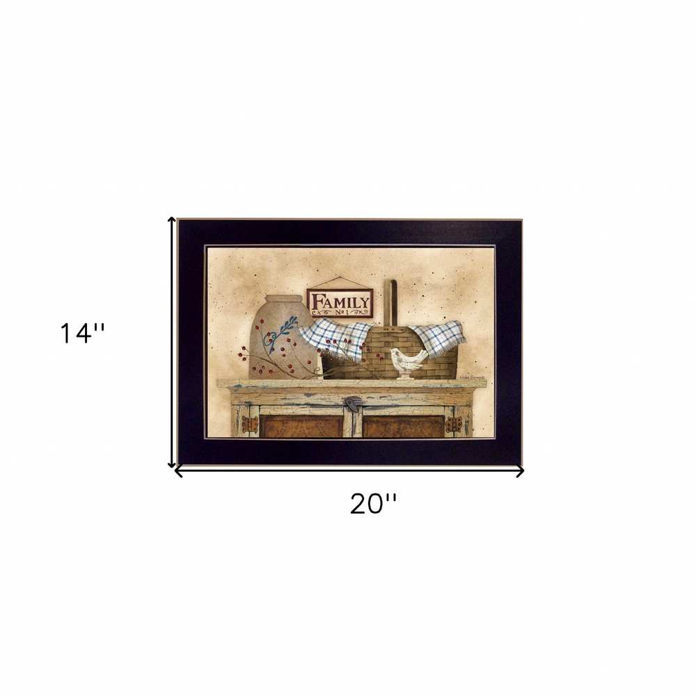 Family Still Life 2 Black Framed Print Wall Art HomeRoots