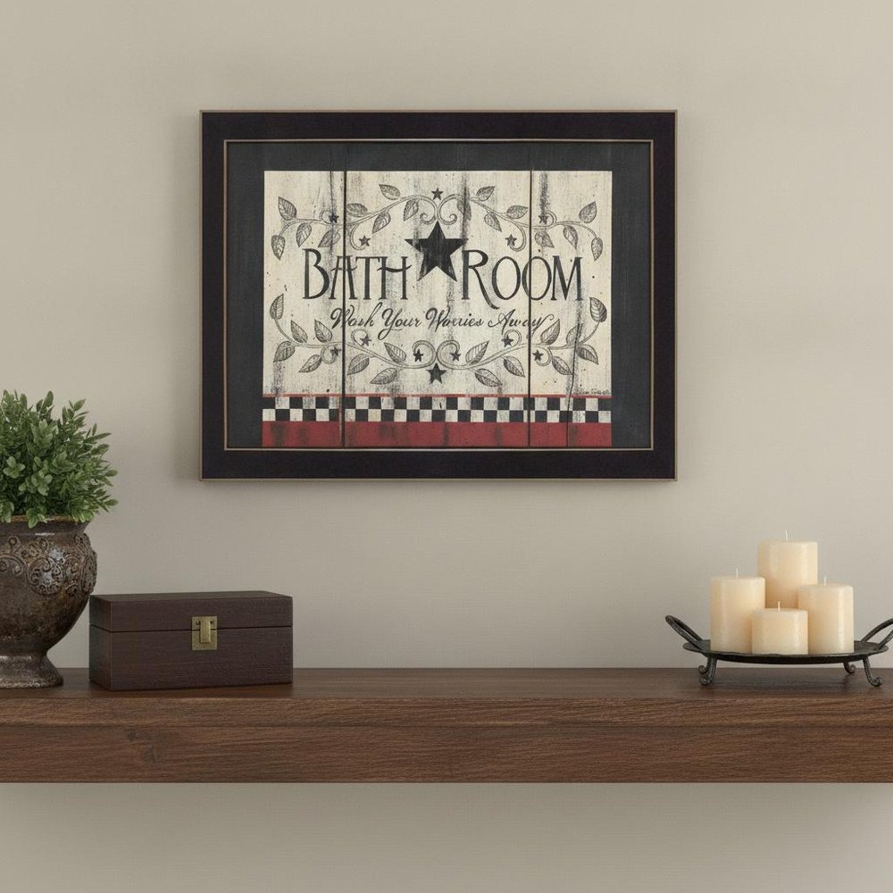 Hot Bath 12 Black Framed Print Bathroom Wall Art HomeRoots