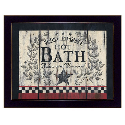 Hot Bath 15 Black Framed Print Bathroom Wall Art HomeRoots