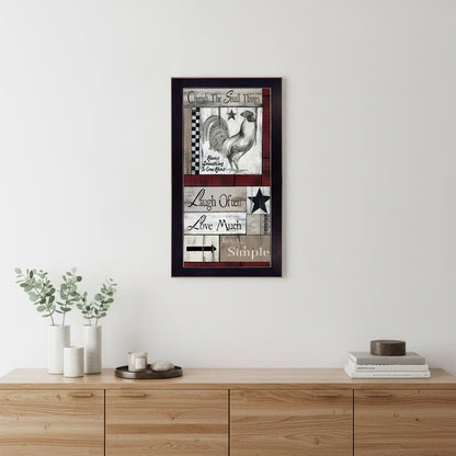 Cherish The Small things 2 Black Framed Print Wall Art HomeRoots