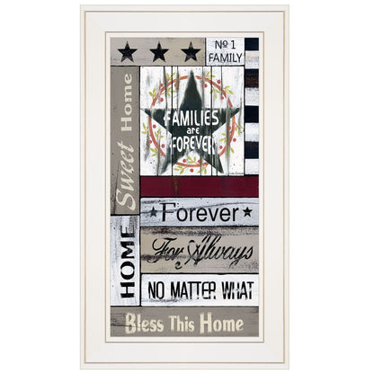Families are Forever 2 White Framed Print Wall Art HomeRoots
