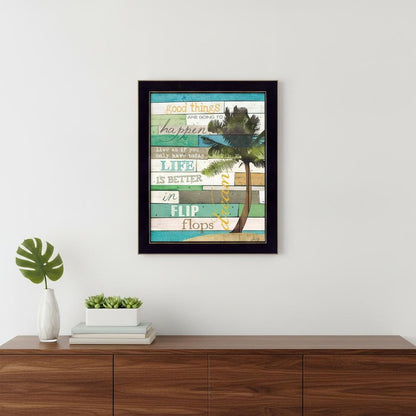 Good Things 2 Black Framed Print Wall Art HomeRoots