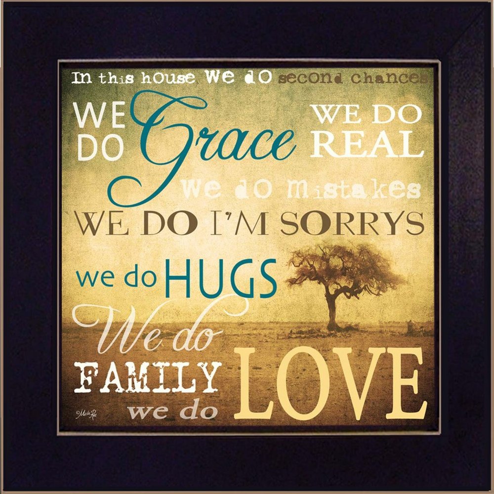 We Do 2 Black Framed Print Wall Art HomeRoots