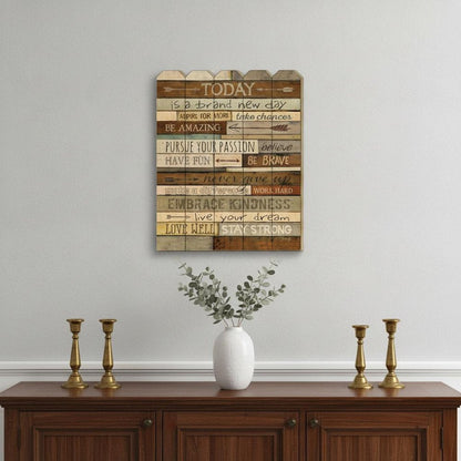 Today is a Brand New Day Unframed Print Wall Art HomeRoots