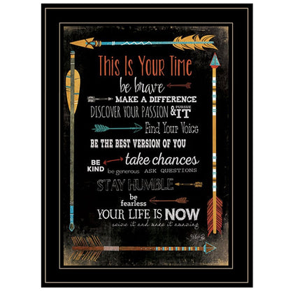 This is Your Time 2 Black Framed Print Wall Art HomeRoots