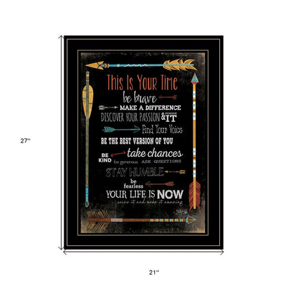 This is Your Time 2 Black Framed Print Wall Art HomeRoots