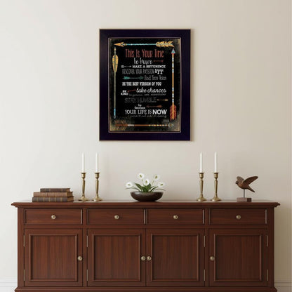 This is Your Time 3 Black Framed Print Wall Art HomeRoots