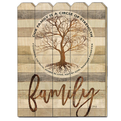 Circle of Strength Unframed Print Wall Art HomeRoots