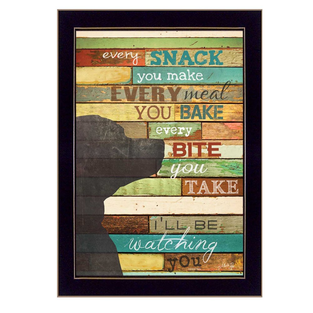 Ill Be Watching You 4 Black Framed Print Wall Art HomeRoots