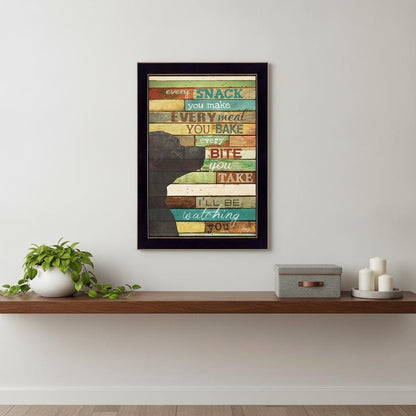 Ill Be Watching You 4 Black Framed Print Wall Art HomeRoots