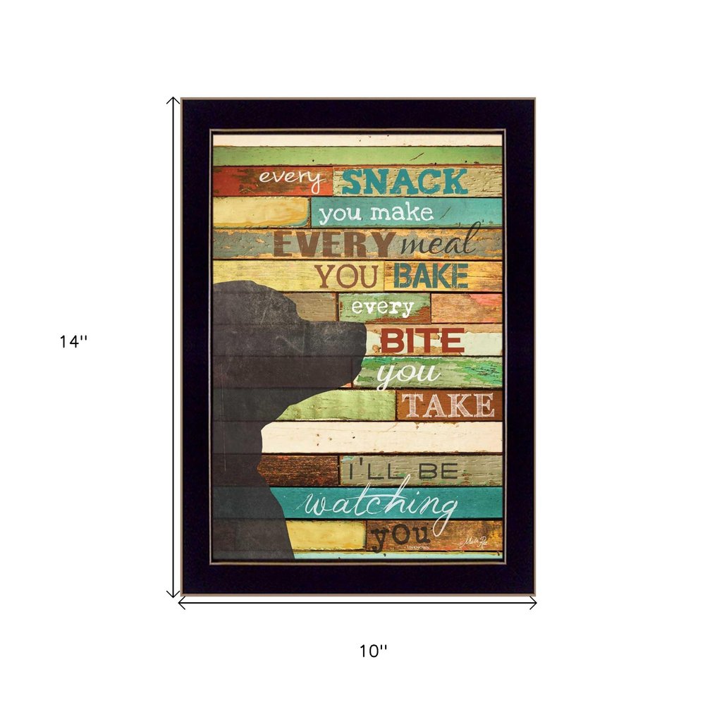 Ill Be Watching You 4 Black Framed Print Wall Art HomeRoots