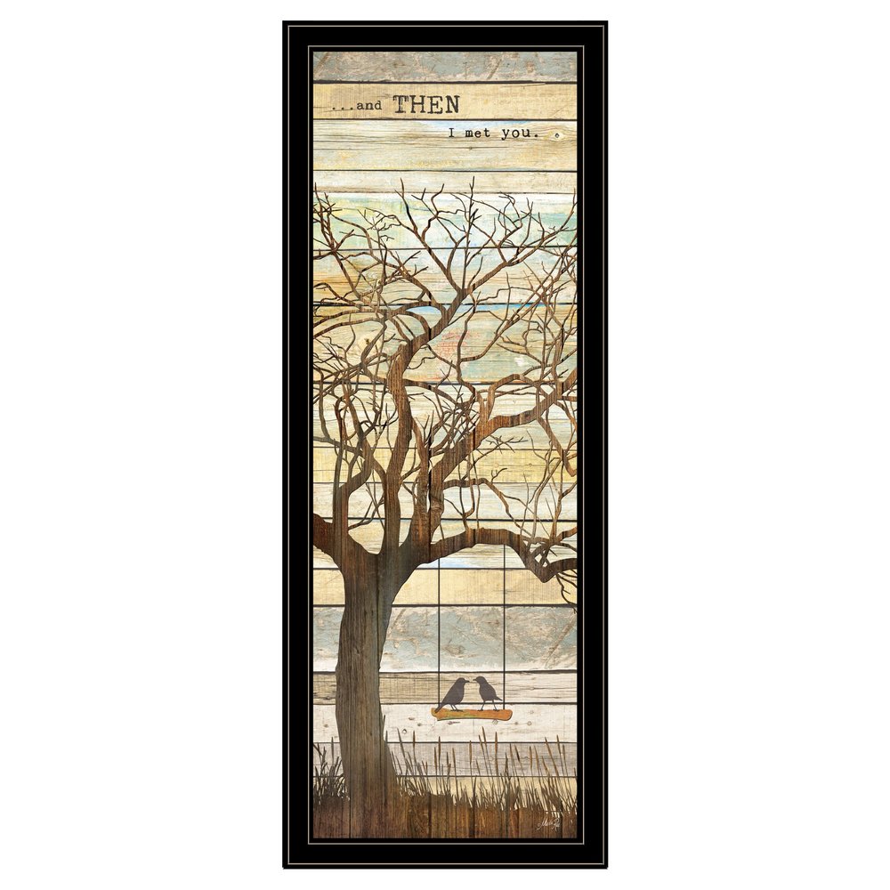 And then I met You 1 Black Framed Print Wall Art HomeRoots