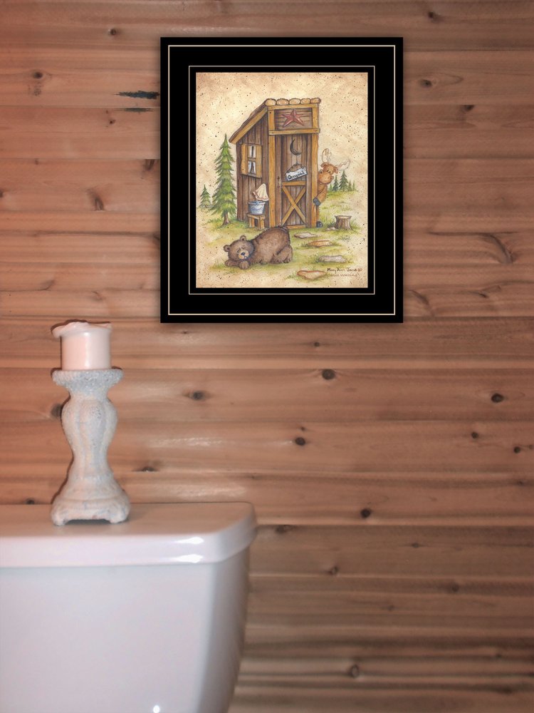 Still Waiting 2 Black Framed Print Wall Art — view 2