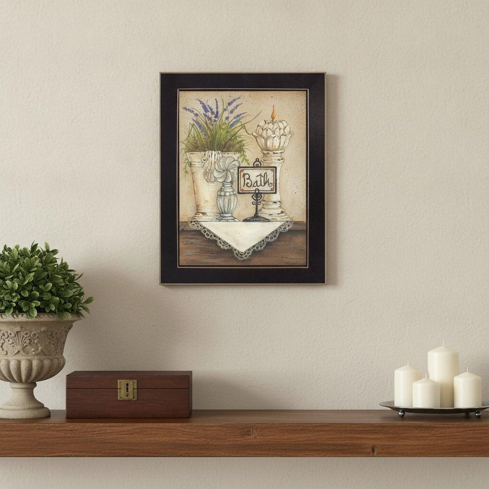 Bath 2 Black Framed Print Bathroom Wall Art HomeRoots