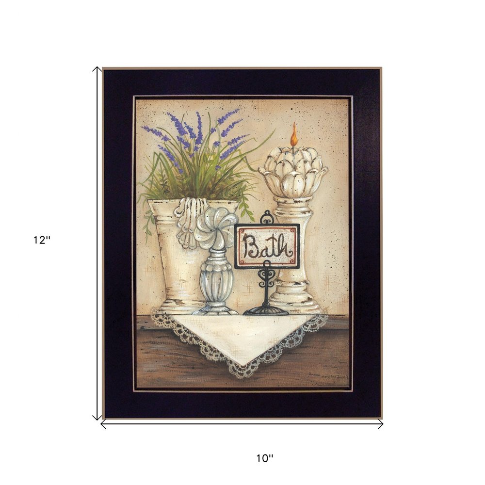 Bath 2 Black Framed Print Bathroom Wall Art HomeRoots