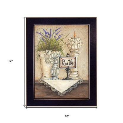 Bath 2 Black Framed Print Bathroom Wall Art HomeRoots