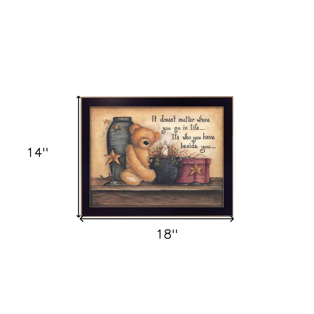 The Simple Truth 2 Black Framed Print Wall Art HomeRoots