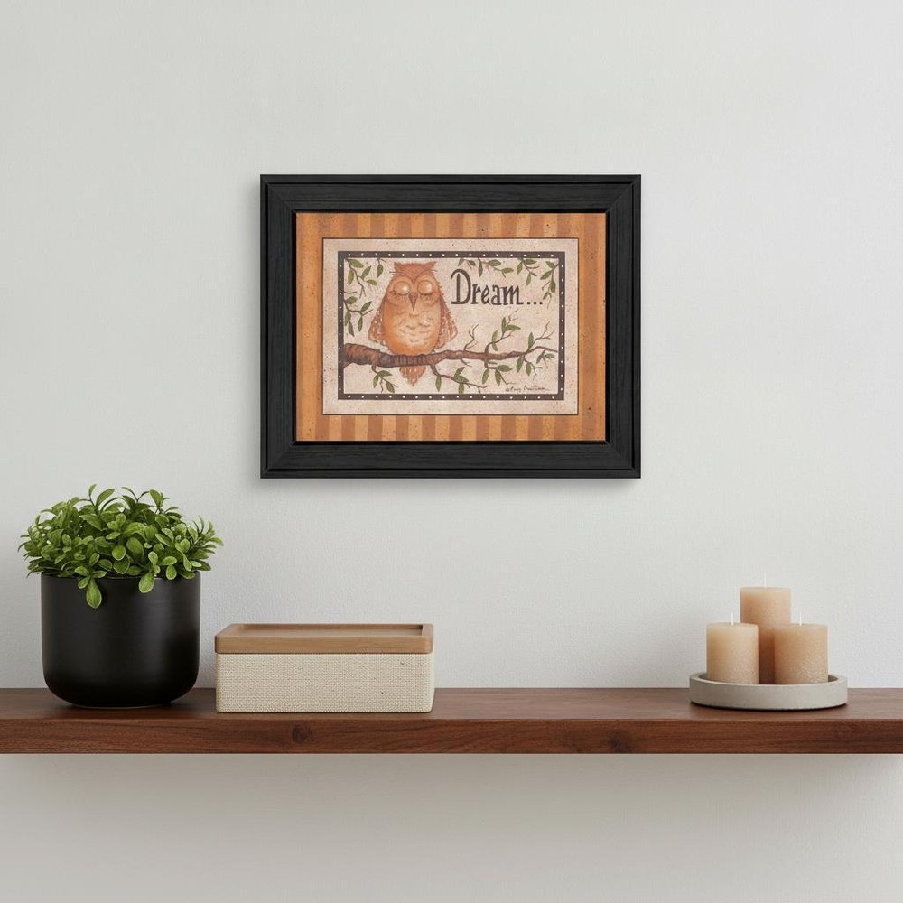 Dream 2 Black Framed Print Wall Art — view 4