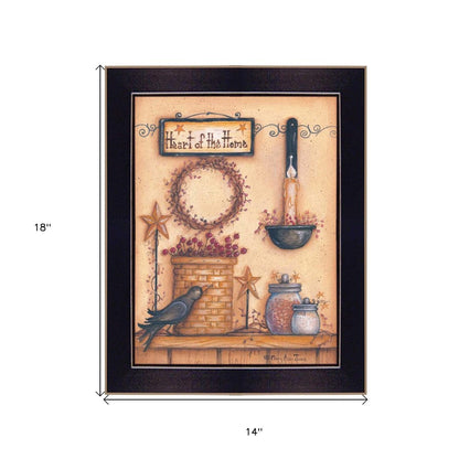 Heart of the Home 5 Black Framed Print Wall Art HomeRoots