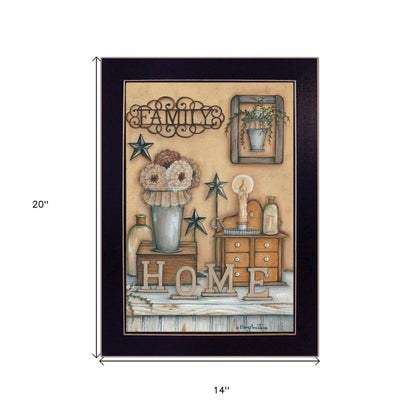 Family 9 Black Framed Print Wall Art HomeRoots