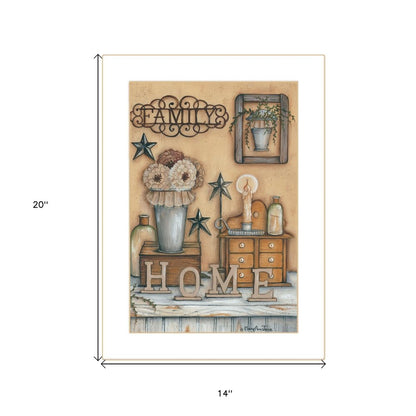 Family 10 White Framed Print Wall Art HomeRoots