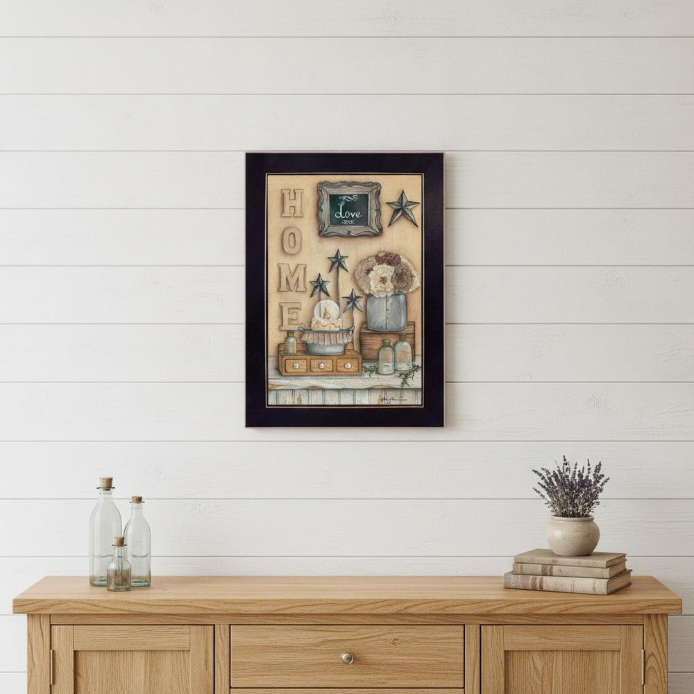 Friends 2 Black Framed Print Wall Art — view 4