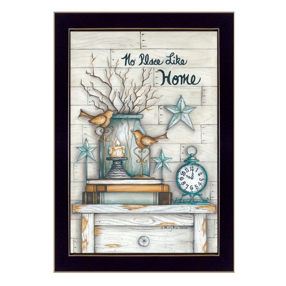 No Place Like Home 5 Black Framed Print Wall Art HomeRoots