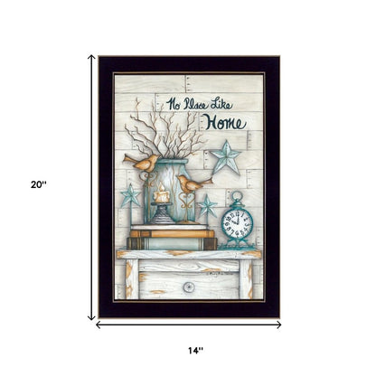 No Place Like Home 5 Black Framed Print Wall Art HomeRoots