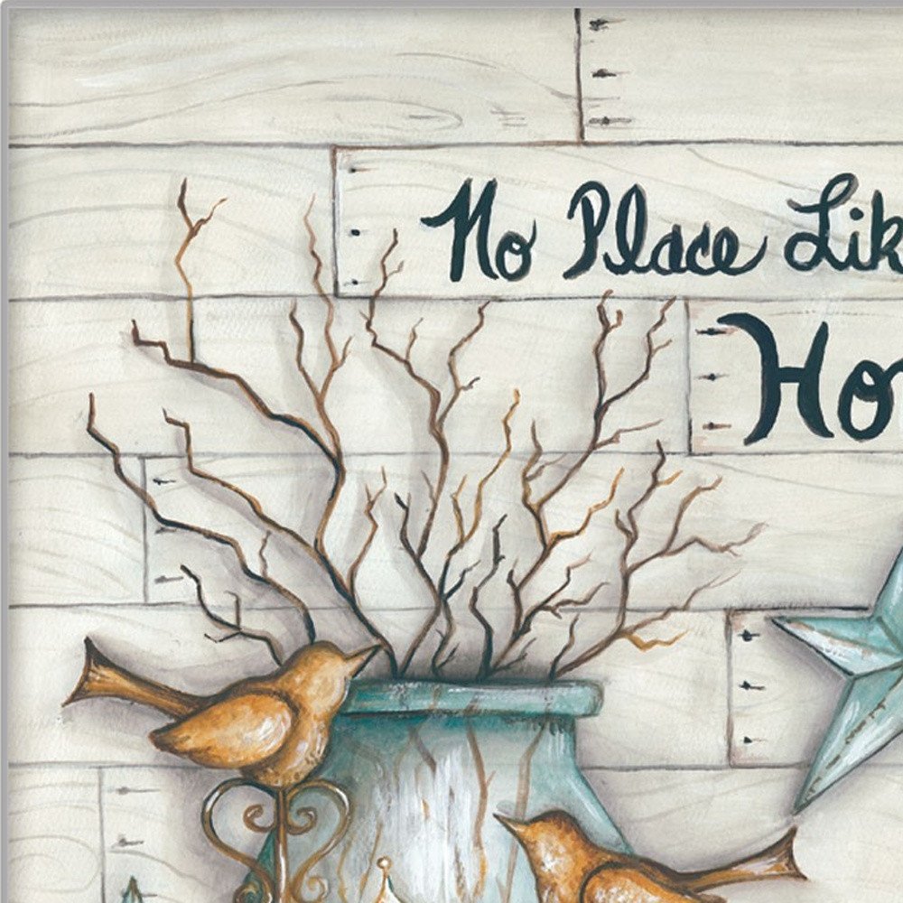 No Place Like Home 6 White Framed Print Wall Art HomeRoots
