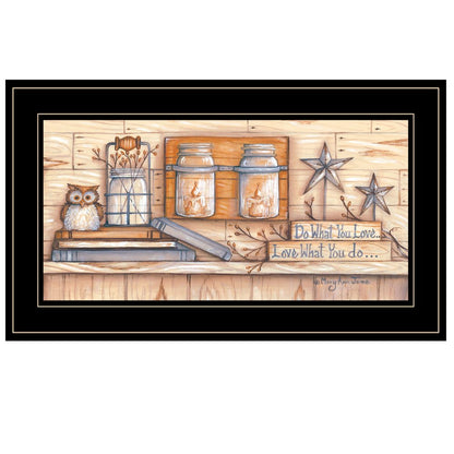 Do What You Love 2 Black Framed Print Wall Art HomeRoots