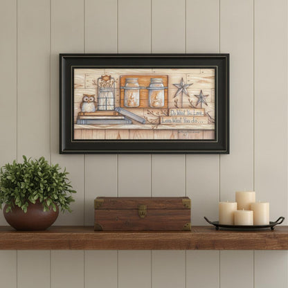 Do What You Love 2 Black Framed Print Wall Art HomeRoots