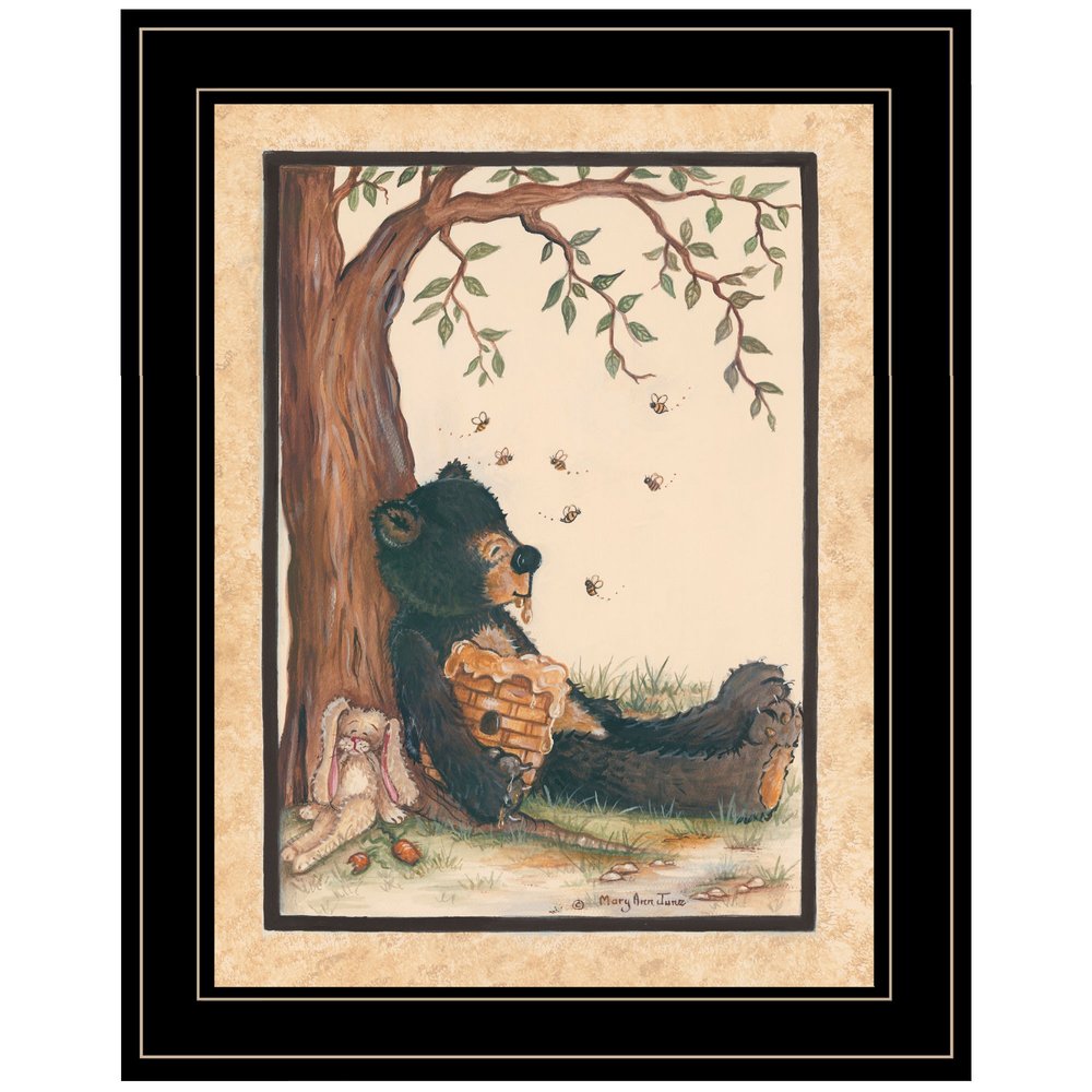 Nap Time 2 Black Framed Print Wall Art HomeRoots
