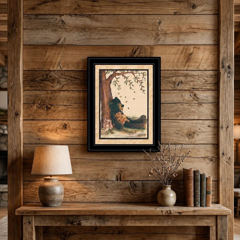 Nap Time 2 Black Framed Print Wall Art HomeRoots