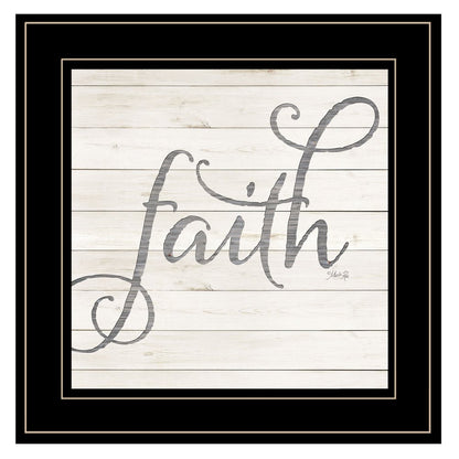 Simple Words Faith 2 Black Framed Print Wall Art HomeRoots