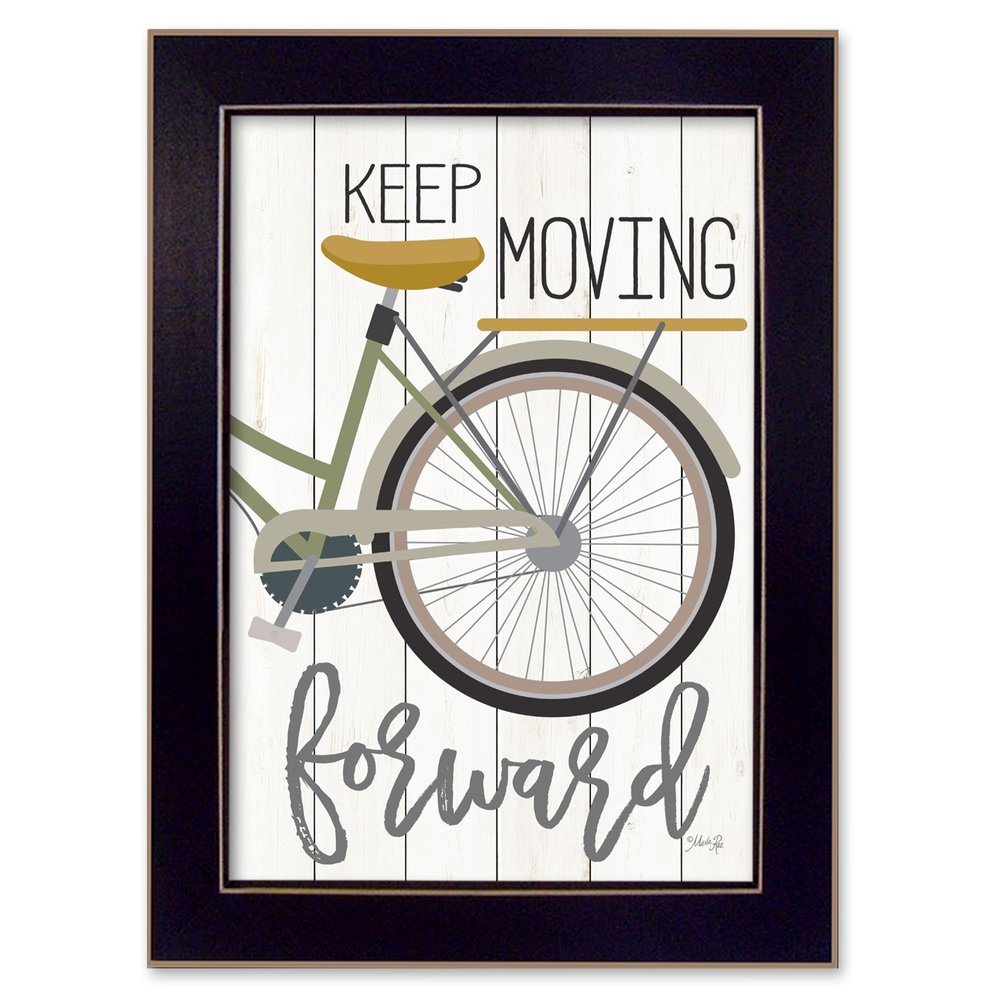 Moving Forward Black Framed Print Wall Art HomeRoots