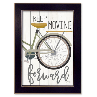 Moving Forward Black Framed Print Wall Art HomeRoots