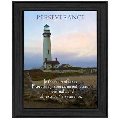 Perseverance 2 Black Framed Print Wall Art HomeRoots