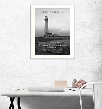 Perseverance 1 White Framed Print Wall Art HomeRoots