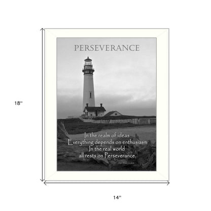 Perseverance 1 White Framed Print Wall Art HomeRoots