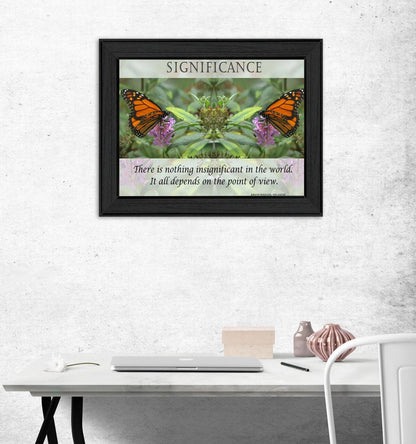 Significance 3 Black Framed Print Wall Art HomeRoots