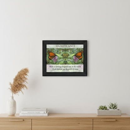 Significance 3 Black Framed Print Wall Art HomeRoots