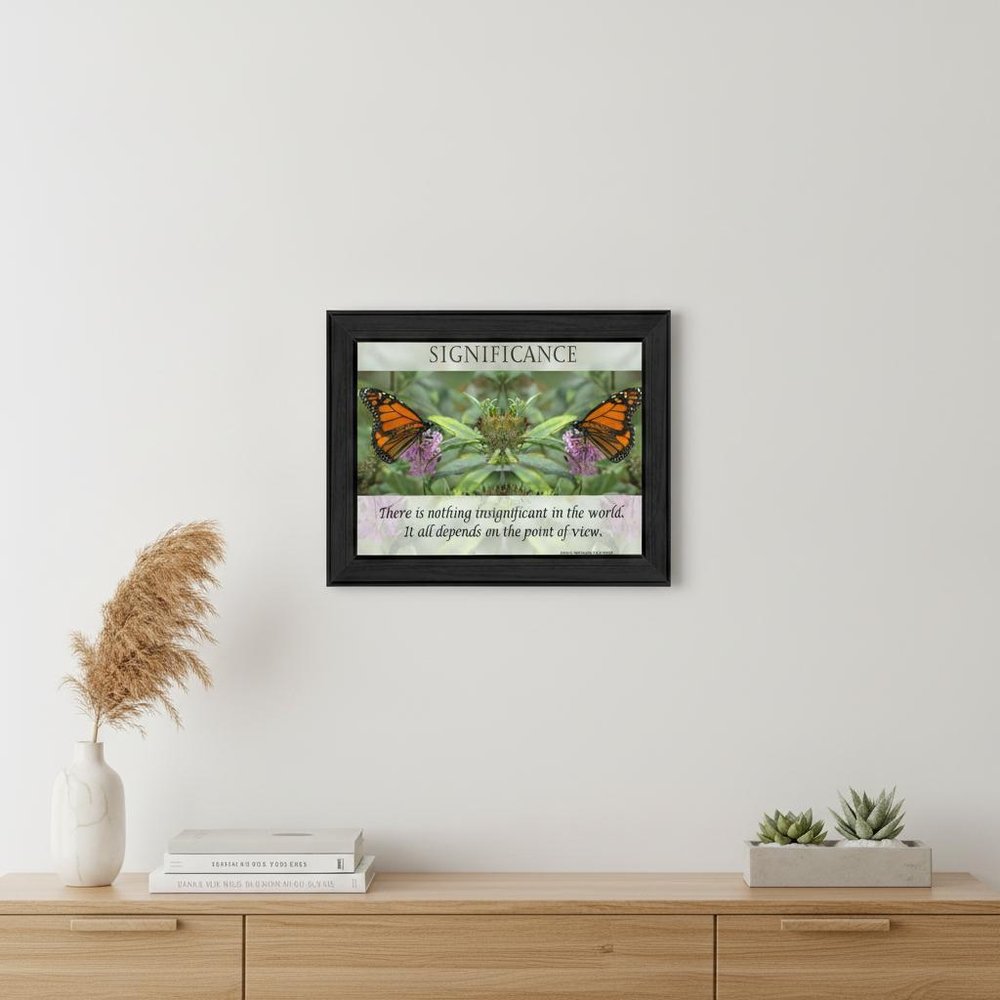 Significance 3 Black Framed Print Wall Art HomeRoots