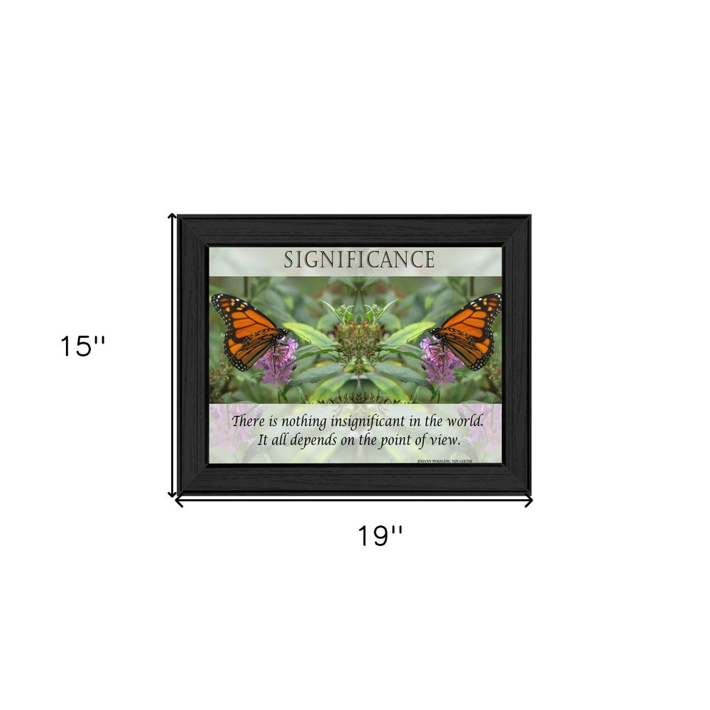 Significance 3 Black Framed Print Wall Art HomeRoots