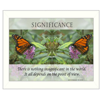 Significance 4 White Framed Print Wall Art HomeRoots