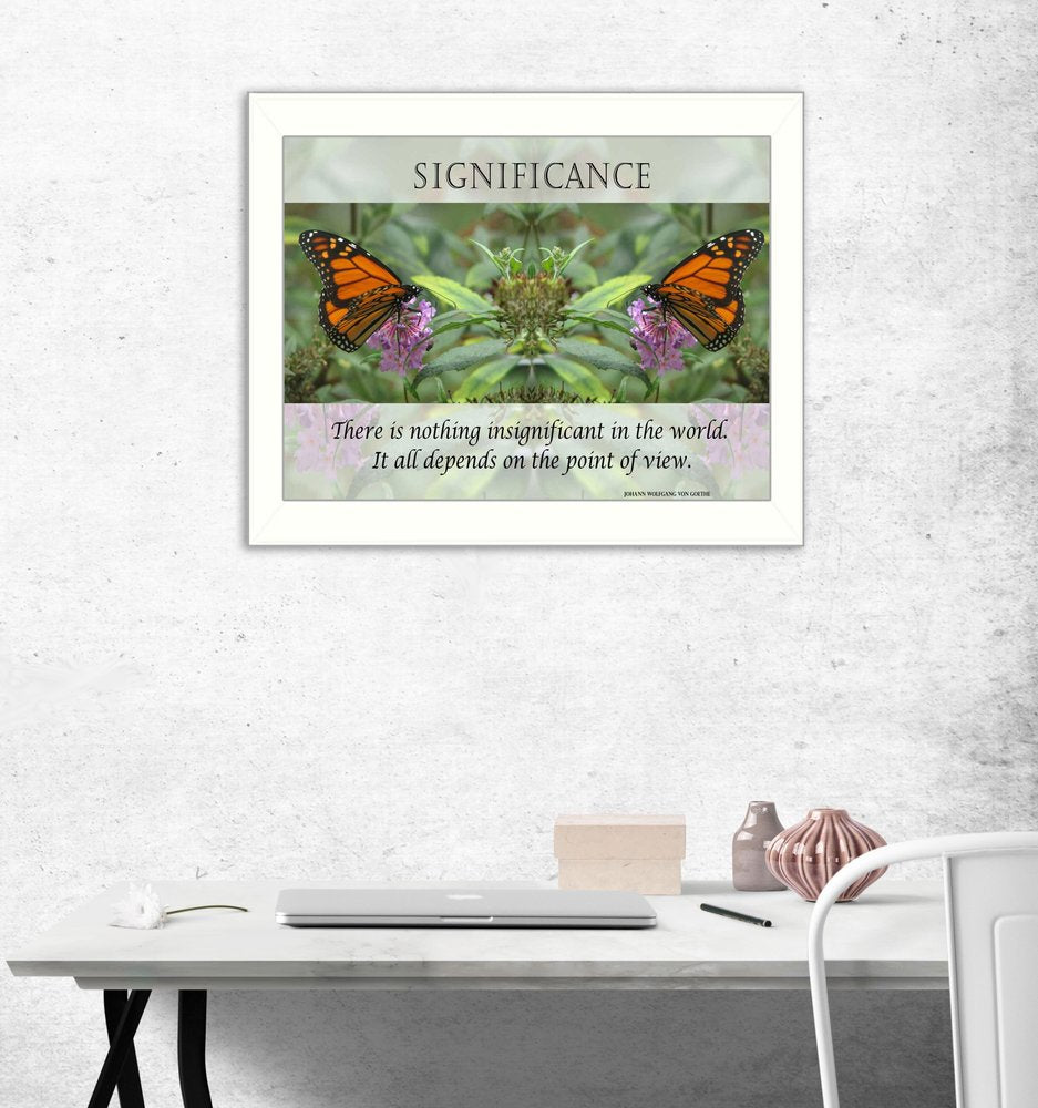Significance 4 White Framed Print Wall Art HomeRoots