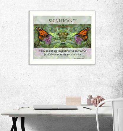 Significance 4 White Framed Print Wall Art HomeRoots