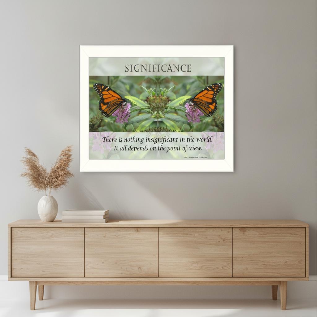 Significance 4 White Framed Print Wall Art HomeRoots